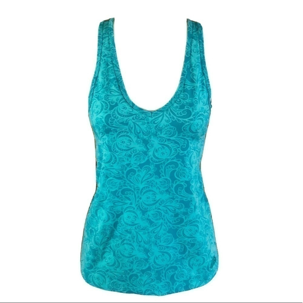 🆕 The North Face paisley turquoise tank to…